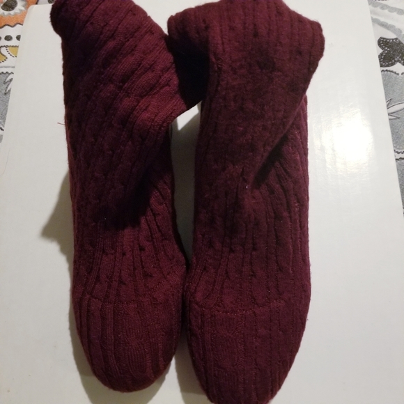 Women's Catherine Malandrina Cable Knit Boots - Picture 2 of 3